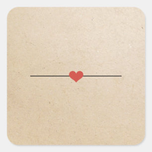 Autocollant ovale kraft blanc