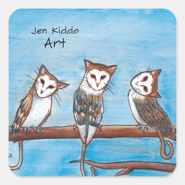 Autocollant Owlcats (Devant)