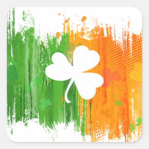 Autocollant Paddy Ink Lucky Clovers