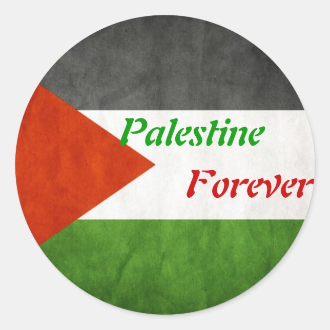 Autocollant Palestine Forever (Devant)