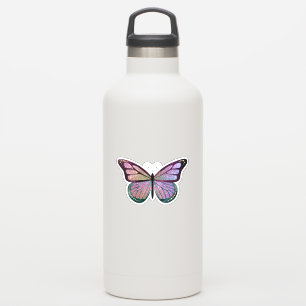 Autocollant papillon pailleté mignon