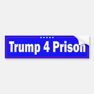 Autocollant pare-chocs de la prison Trump 4