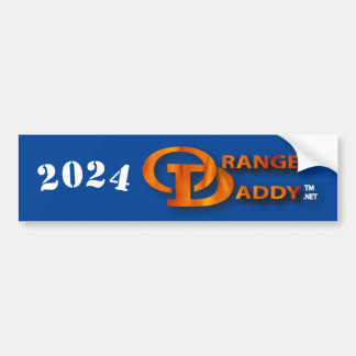 Autocollant pare-chocs Orange Daddy 2024