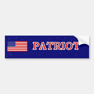 Autocollant pare-chocs Patriot