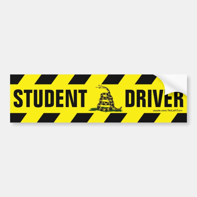 Autocollant pare-chocs pour conducteur étudiant (Devant)