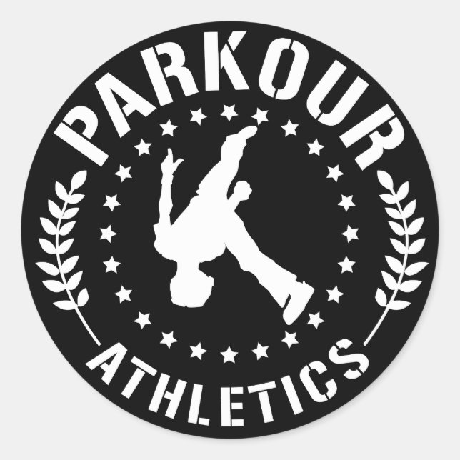 Autocollant Parkour Athletics (Devant)