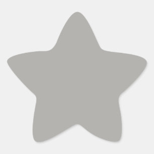 Autocollant Pastel Grey Star