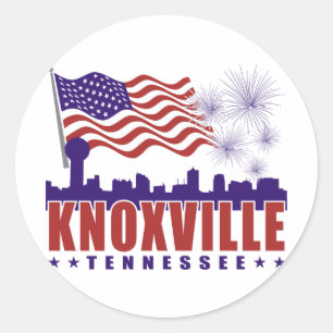 Autocollant patriotique de Knoxville Tennessee