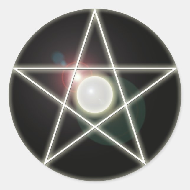 Autocollant Pentagram 2 (Devant)