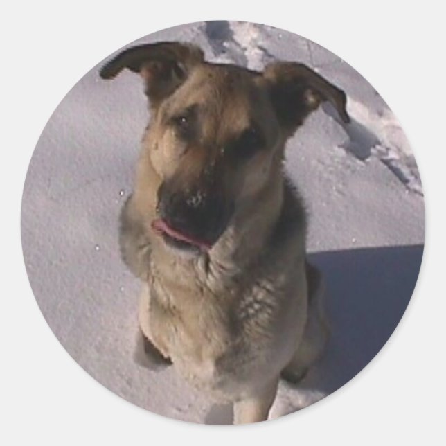 Autocollant personnalisable (Devant)