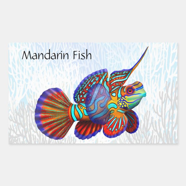 Autocollant personnalisable de poissons de (Devant)