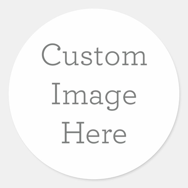 Autocollant personnalisé (Devant)