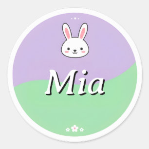 Autocollant personnalisé avec le nom de l'enfant –