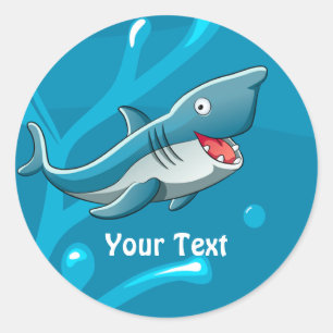 Autocollant personnalisé de requin aquatique Ocean