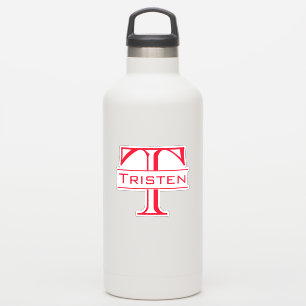 Autocollant personnalisé Monogramme découpé