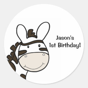 Autocollant personnalisé Zanzibar Jungle Crew ZEBR