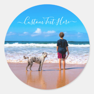 Autocollant photo personnalisé avec vos photos et 