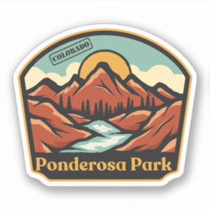 Autocollant Ponderosa Park, Colorado