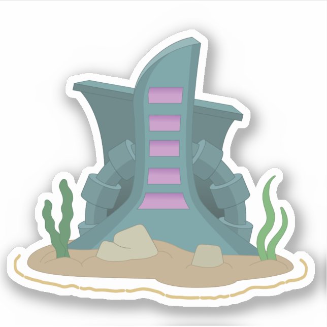 Autocollant Poptropica Mission Atlantis (Devant)