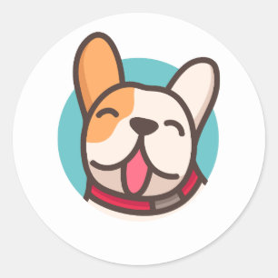 Autocollant pour amateur de chiens vintage papa