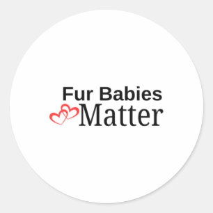 Autocollant pour bébés fourrures