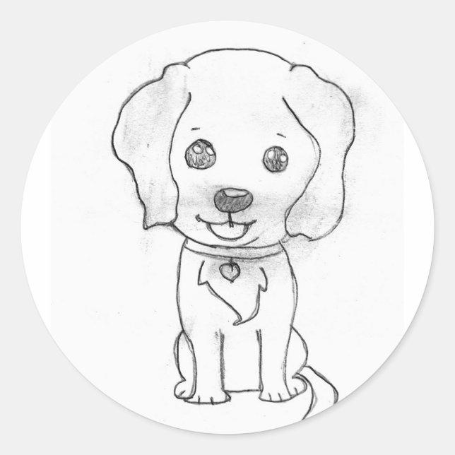 Autocollant pour chien (Devant)