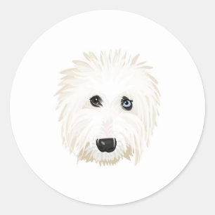 Autocollant pour chien de garde anglais