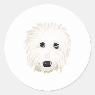 Autocollant pour chien de garde anglais