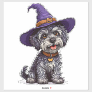 Autocollant pour chien d'Halloween avec décalcoman
