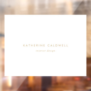 AUTOCOLLANT POUR FENÊTRE 