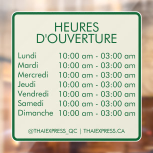 AUTOCOLLANT POUR FENÊTRE