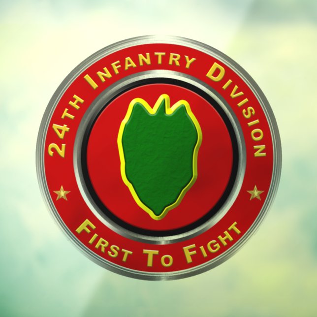 Autocollant Pour Fenêtre 24e division d'infanterie mécanisée (Feuille 3)