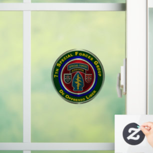Autocollant Pour Fenêtre 7e Groupe des forces spéciales