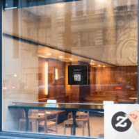 Affiche de bienvenue WIFI avec code QR