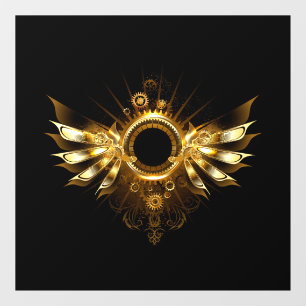 Autocollant Pour Fenêtre Ailes de Steampunk