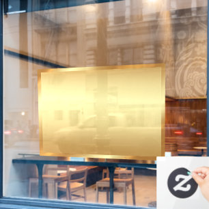 Autocollant Pour Fenêtre Ajouter votre texte de logo Fond vide Extra Large 