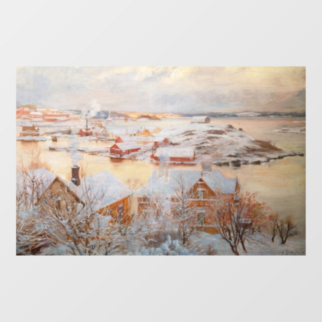 Autocollant Pour Fenêtre Albert Edelfeel - Jour de décembre (Feuille)