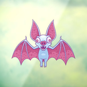 Autocollant Pour Fenêtre Albino Vampire Bat