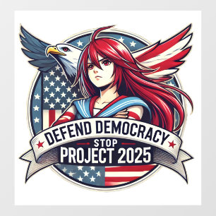 Autocollant Pour Fenêtre Anime Stop Project 2025