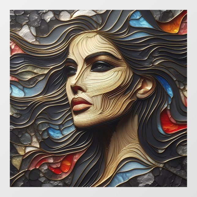 Autocollant Pour Fenêtre Arrogance Dévoilée Clôture de fenêtre (Feuille)