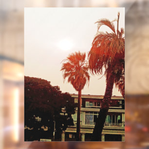 Autocollant Pour Fenêtre Attachement de fenêtre tropicale