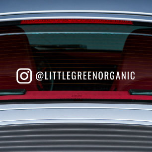 Autocollant Pour Fenêtre Autocollant de fenêtre de voiture Instagram   Votr