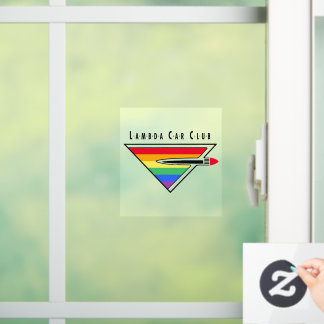 Autocollant Pour Fenêtre Autocollant de fenêtre Logo Lambda Car Club