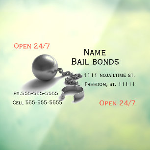 Autocollant Pour Fenêtre Bail obligations ball et chaîne d'affaires