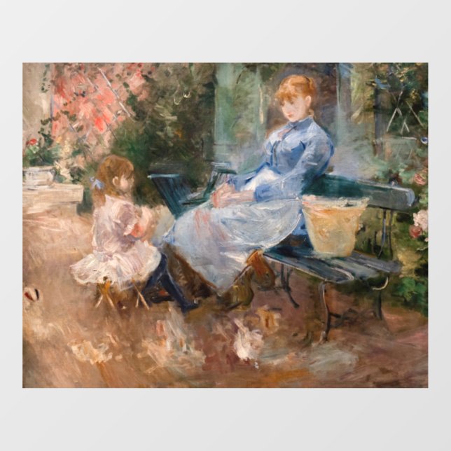 Autocollant Pour Fenêtre Berthe Morisot - La Fable (Feuille)