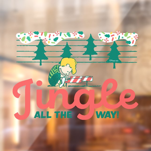 Autocollant Pour Fenêtre cacahuètes | Jingle (Feuille 2)