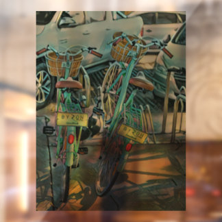 Autocollant Pour Fenêtre Cadeau À Vélo Pour Cycliste