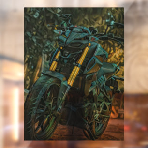 Autocollant Pour Fenêtre Cadeau moto