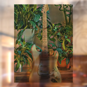 Autocollant Pour Fenêtre Cadeaux guitaristes