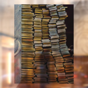 Autocollant Pour Fenêtre Cadeaux uniques pour les amateurs de livres